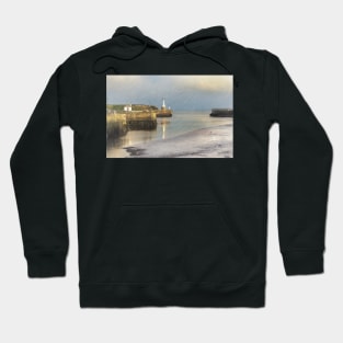 Maryport Harbour Entrance At Low Tide Hoodie